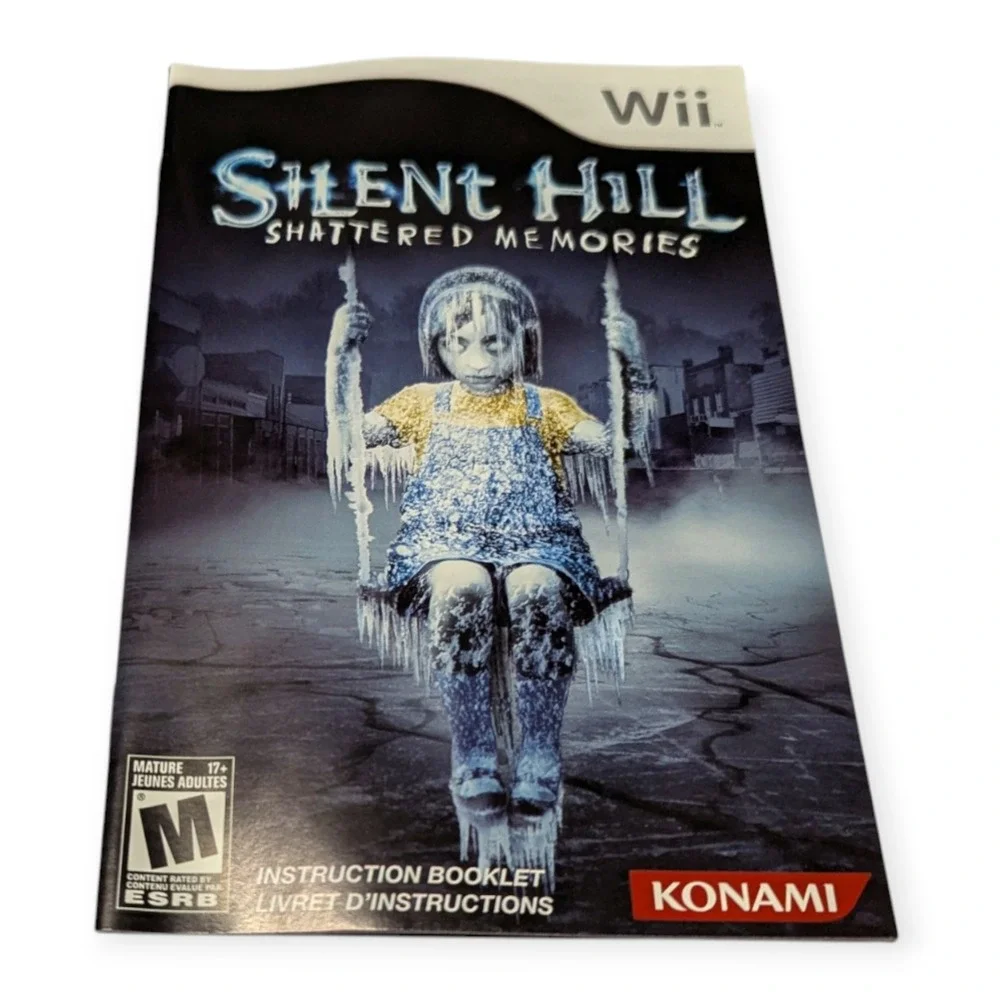 Silent Hill Shattered Memories Nintendo Wii Konami Horror CIB Complete Tested